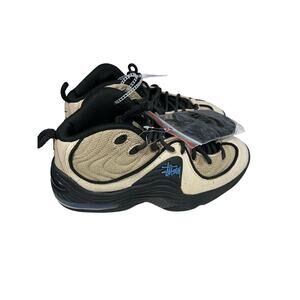 Nike Air Penny 2 x Stussy Fossil Black DX6934-200 Size 6 Men / 7.5 Women New